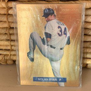 1993 SEALED Nolan Ryan Spectrum Pure Gold, RARE🔥